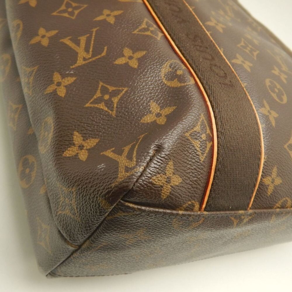 LOUIS VUITTON Authentic Brown Monogram Tote Bag - Picture 13 of 16